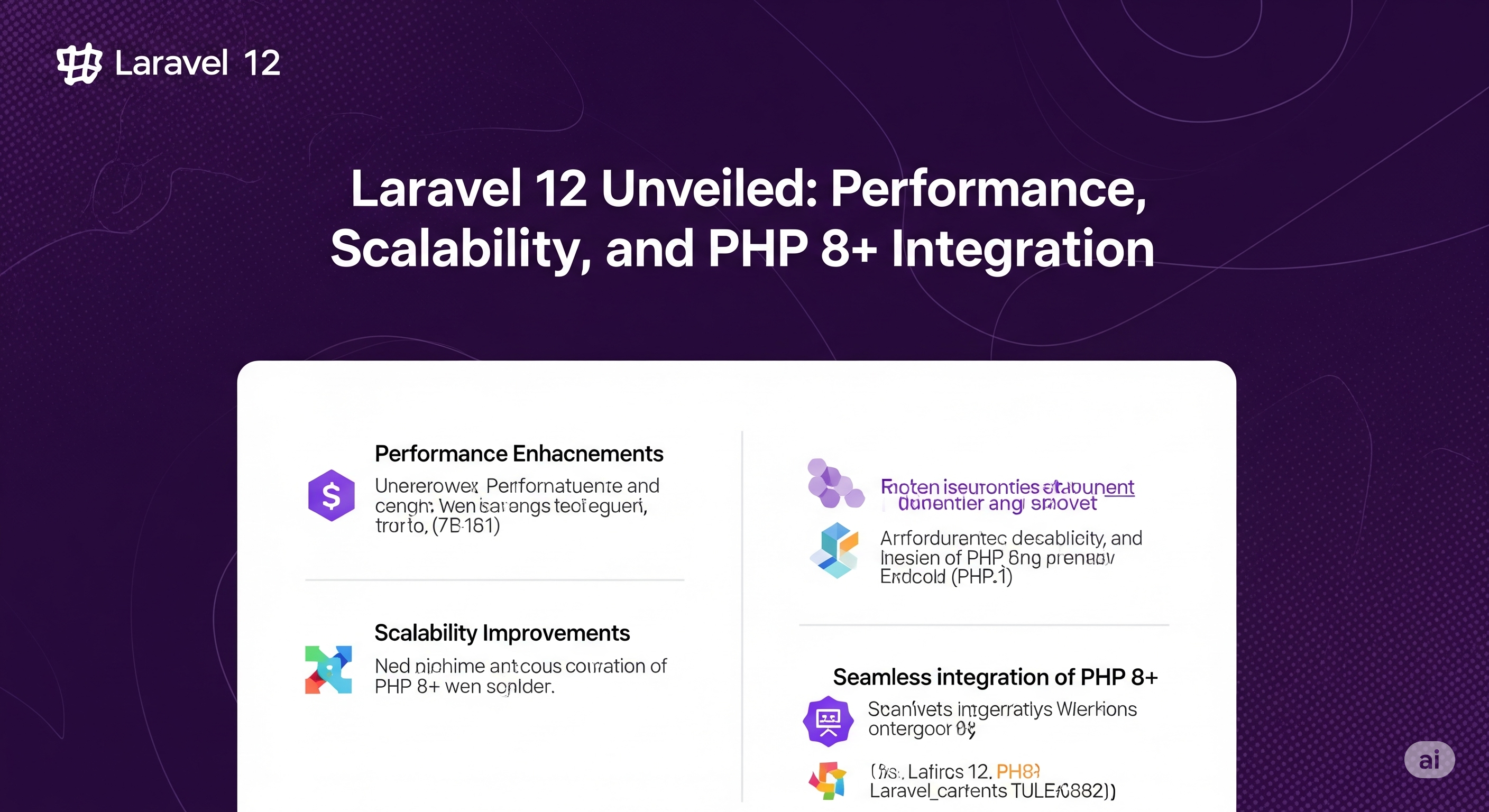 Laravel 12 Unveiled: Performance, Scalability, and PHP 8+ Integration