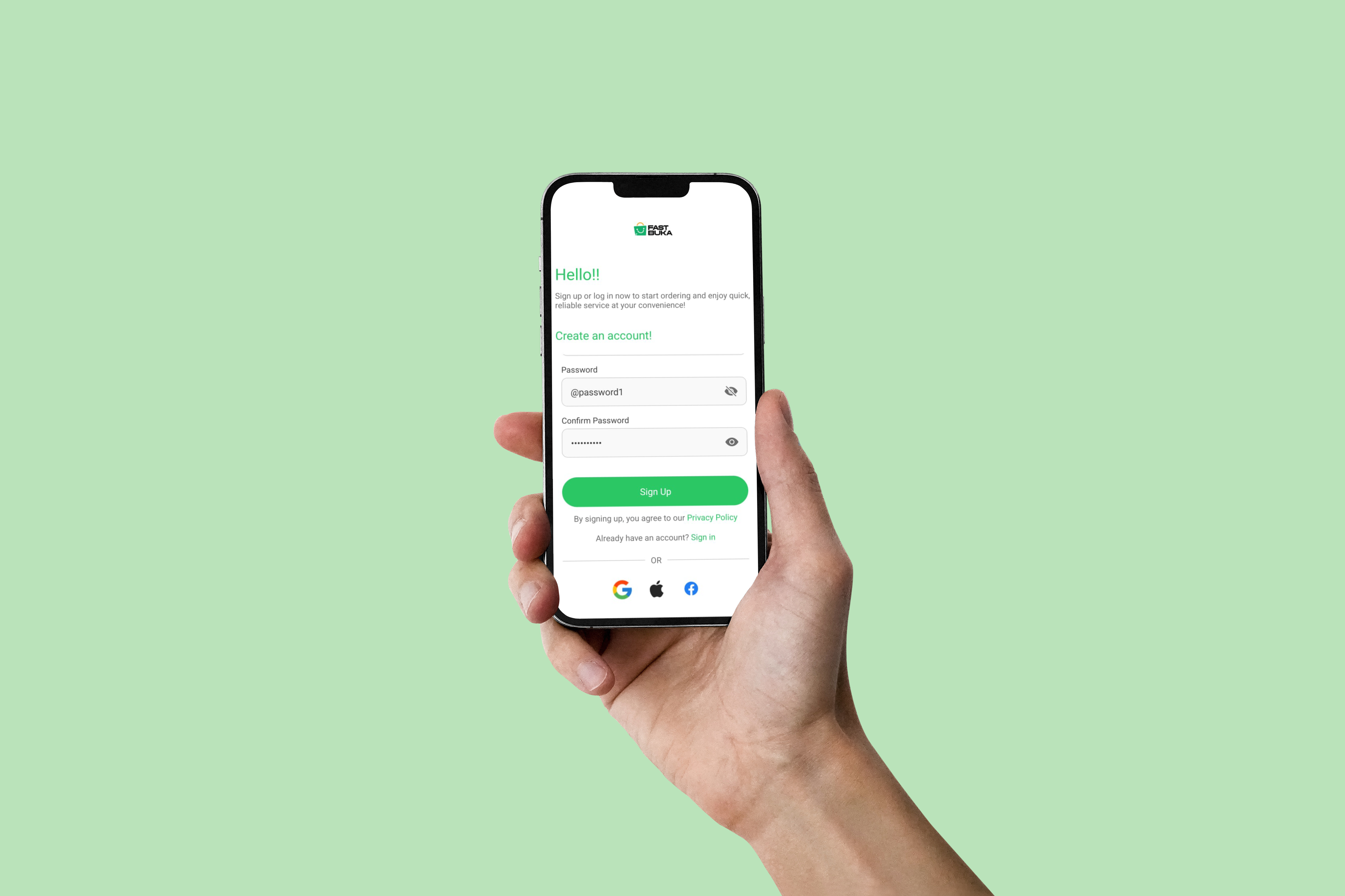 FastBuka Mobile App